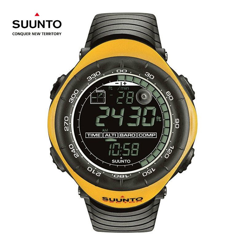 SUUNTO/颂拓 SS010600610 VECTOR Yellow 矢量运动手表（黄色）