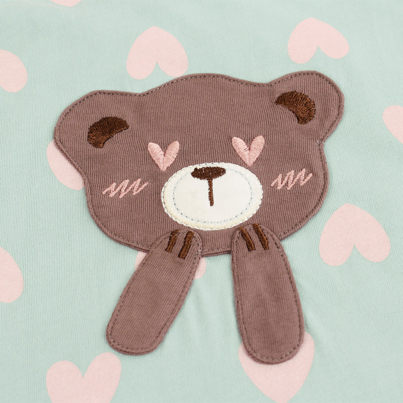 Pyjama mixte en Coton à manche courte - Ref 3005129 Image 4