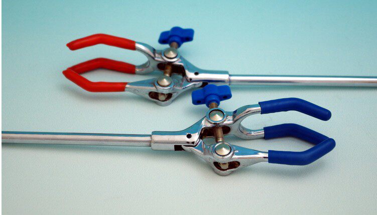 Direction-changing three-claw universal clamping and clamping of universal clamping and single adjustment with three-claw clamping and burning glass clamping and burning bottle clamp