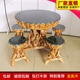 Rắn cuckoo gốc khắc bàn trà đá cẩm thạch bàn trà kung fu bàn trà phòng khách ban công bàn cà phê bàn ​​đa năng - Các món ăn khao khát gốc bàn ghế gỗ gốc cây giá rẻ Các món ăn khao khát gốc