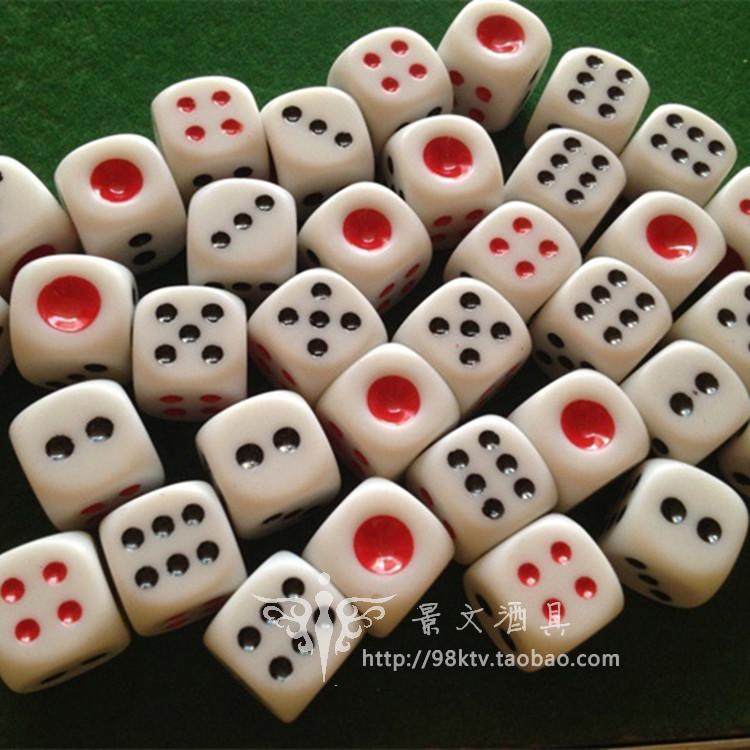 Solid melamine dice 500 grain packed dense amine dice Taiwan dice solid griddle color bopie big dice