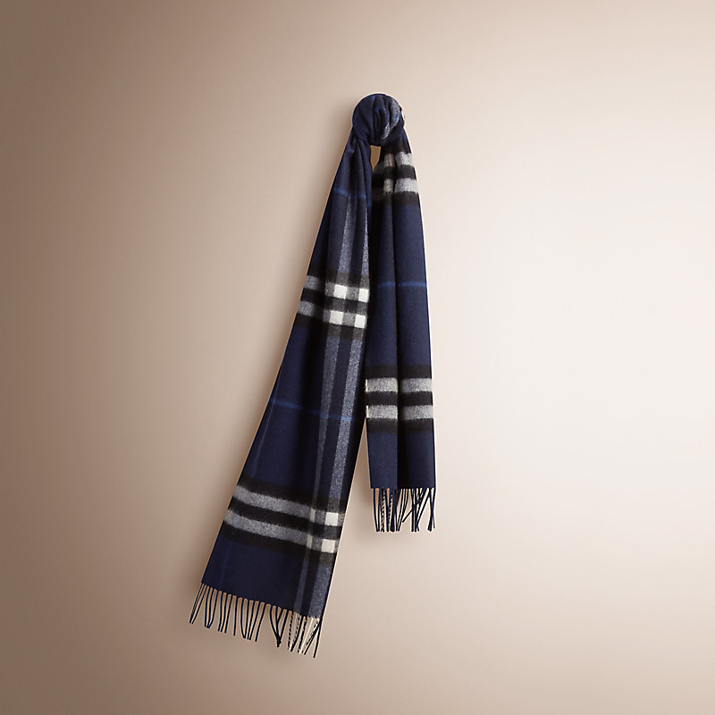 Burberry博柏利 经典格纹羊绒围巾 39943061