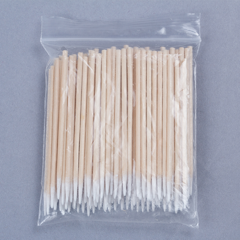 善悦纹绣专用棉签眉眼唇尖头小棉棒美容棉签圆头木棒纹绣工具用品