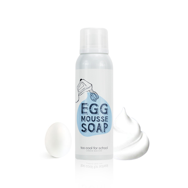 韩国too cool for school 鸡蛋摩丝慕斯洁面泡沫洗面奶保湿150ml