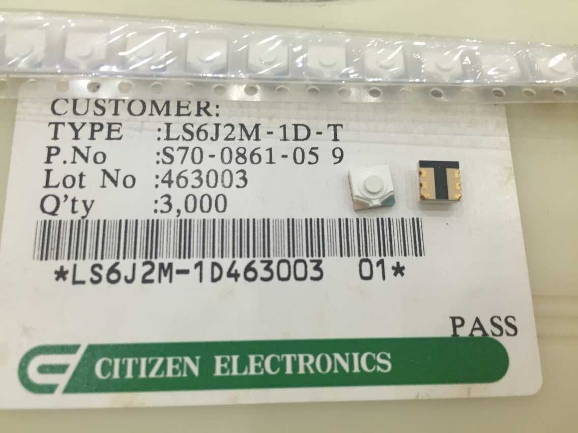 Japan CITIZENLS6J2M-1D-T light switch patch 6 feet with light LDE light-emitting button orange light
