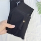 Baixing 2018 Mùa xuân và mùa thu Quần mới Bàn chân Tách chân Quần màu đen Mặc quần legging Quần dài cho nữ quần áo bộ thu đông nữ đẹp Khởi động cắt