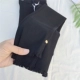 Baixing 2018 Mùa xuân và mùa thu Quần mới Bàn chân Tách chân Quần màu đen Mặc quần legging Quần dài cho nữ quần áo tập gym nữ Khởi động cắt