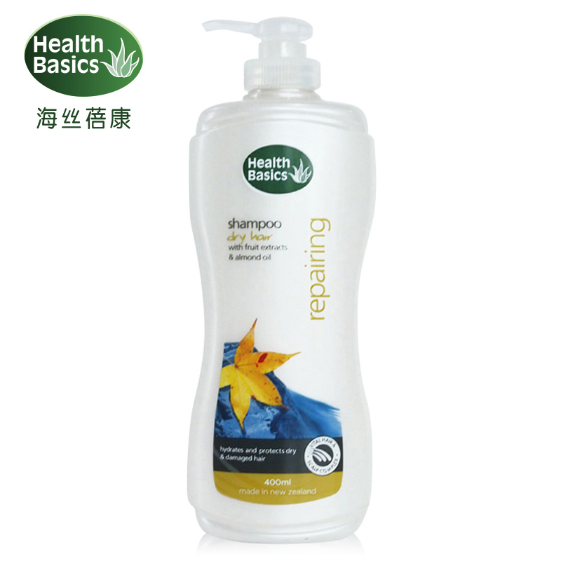 新西兰海丝蓓康HealthBasics柔顺修护进口洗发水(干性毛躁发质)