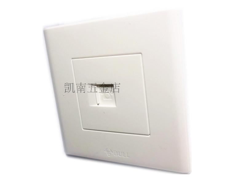 BULL Bull bull wall switch socket panel G06 series One phone socket G05T101