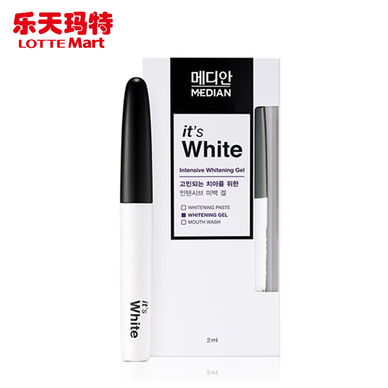 乐天玛特 Median its white美白凝胶2ml 亮白牙齿