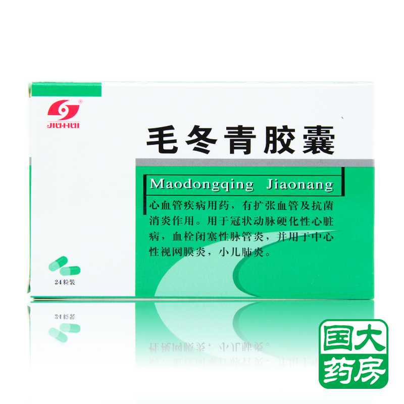 JIUHUI 毛冬青胶囊 0.1g*24粒/盒