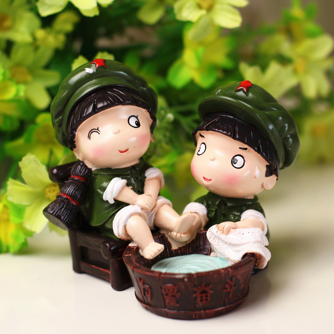 Dayu Xiaobing Revolutionary Love Series Doll Couple Ornaments Creative Wedding Gift Home Decorations