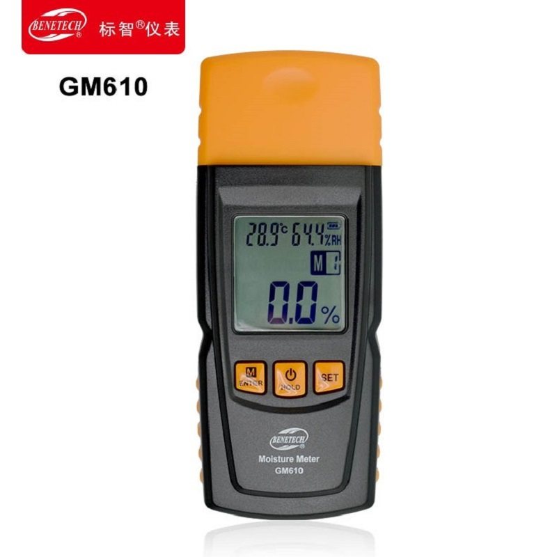 Peuzhi GM610 Wood Moisture Tester Wooden wood moisture tester Damp Degree Detector HYGROMETER Moisture Meter
