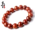 Donghai Shijia South Red Bracelet Nữ Nam Nam Red Agate Full Meat Flame Hoa văn Cặp đôi Crystal SpongeBirth