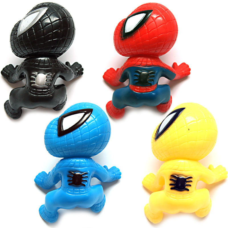 Locomotive retrofit accessories Seven colorful lights screw ghost fire Mountain leaf Fuxi Che decorations Spiderman paparazzi