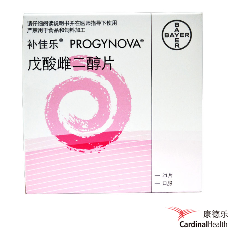 补佳乐 补佳乐 戊酸雌二醇片 1mg*21片/盒