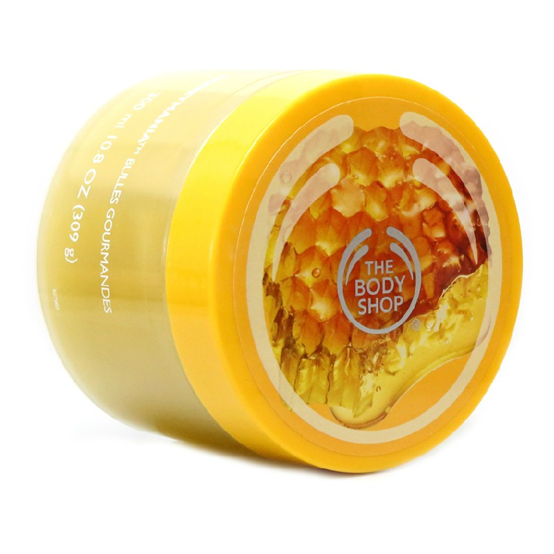 The body shop/美体小铺雨林花丛蜂蜜舒缓保湿身体泡泡浴300ml