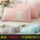 Bộ đôi gối cotton chính hãng Hengyuanxiang 100% cotton cao cấp cố định không trơn trượt đôi khăn choàng gối Khăn gối