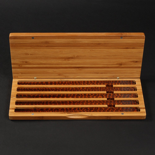 NEWREASierra Treasured Class Snake Tattoo Wood Chopsticks Collection Lavish Cutlery Creative Gifts