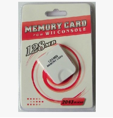 Wii 128M Memory Card Memory Card Wii NGC 128MB Memory Card WII Memory Card compatible with NGC