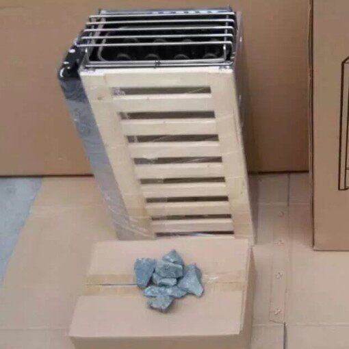 Small stainless steel mini sauna stove 3KW3.6KW internally controlled sauna stove Send sauna stone sauna equipment