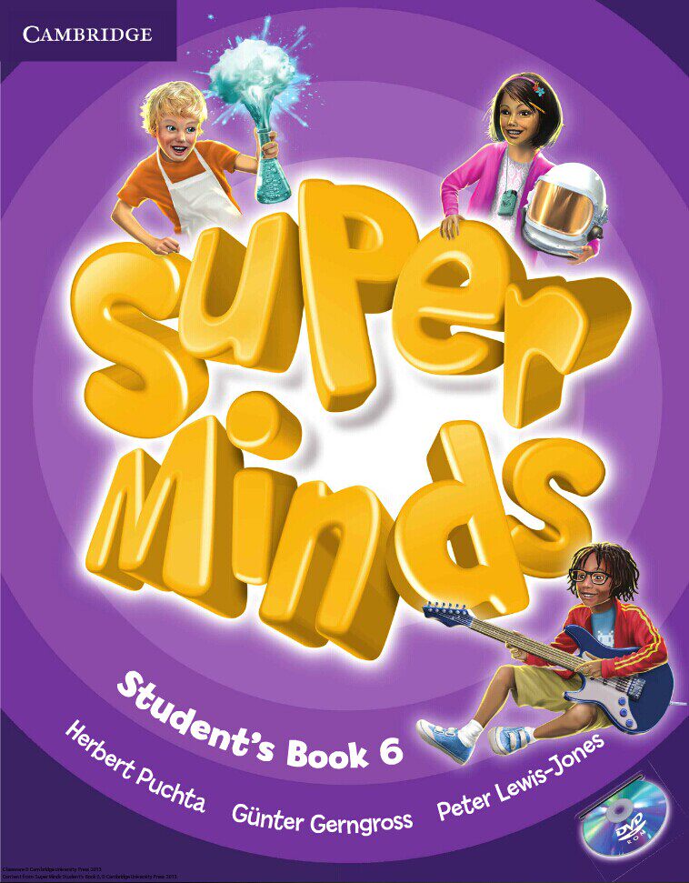 Beijing Shipping Super Minds 6 Student Textbook with DVD-ROM English Version