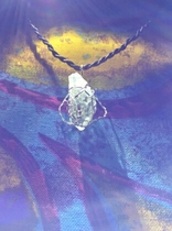  Out(Back to that era No 106)JOs winding art Green Green Crystal pendant lone product