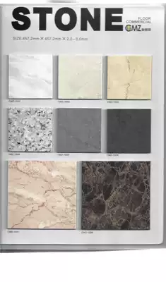 Environmental protection non-toxic PVC wood grain flooring for home decoration