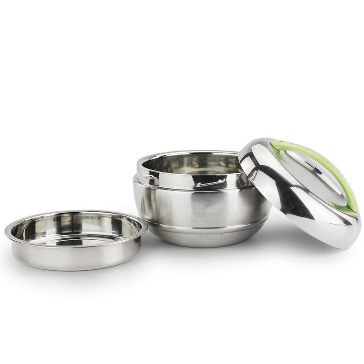 保温饭盒 苹果型 双层不锈钢学生上班族饭盒双层保温桶保温盒多层