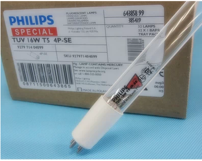Philips single-ended four-pin 11W16W25W UV disinfection lamp water treatment lamp 4PSE disinfection lamp