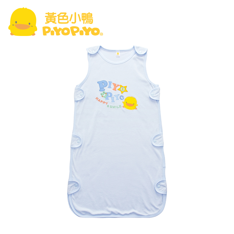 黄色小鸭婴儿睡袋 毛巾布棉质薄款防踢防翻滚宝宝睡袋 146712