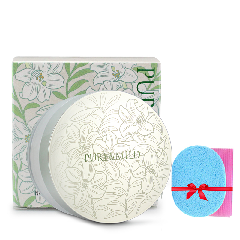 PURE＆MILD/泊美植物匀透护肤散粉20g正品定妆蜜粉 遮瑕保湿控油