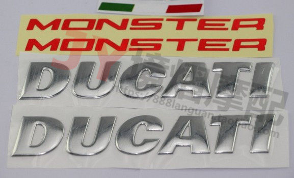 Dukadi Tank Appliquet Monster 696 All-car Cubism Appliquet Car Stickers stickers DUCATI logo