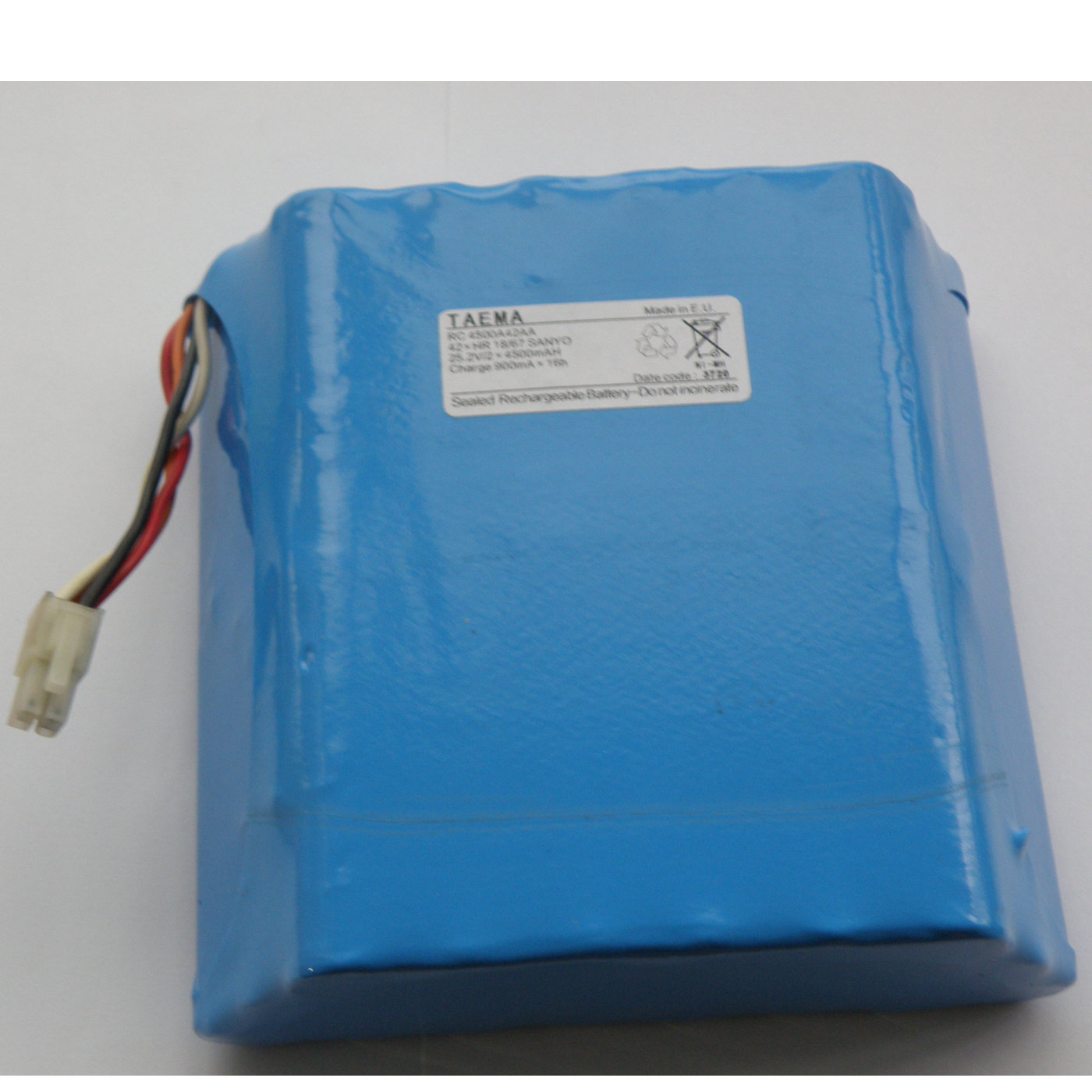 适用于 法国天马电池 25.2V NI-MH 电池 力恒电池