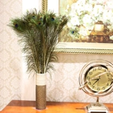 Симуляция павлина перья моделирование цветочный фальшивый цветок шелк цветок дома украшения гостиной обеденный стол полет сухой цветок