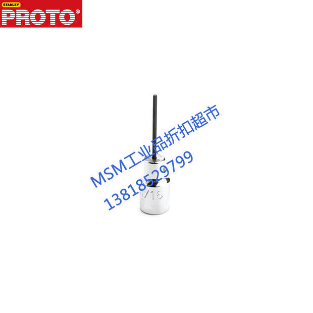 Proto 6 3MM Series English Hexagonal Screwup sleeves 3 16 J47703 16