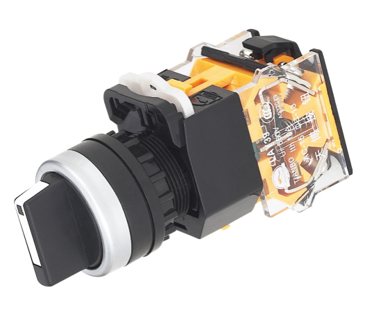 Shanghai Tianbo button switch LAY39C-20X3 FFU three sides automatic reset short handle knob