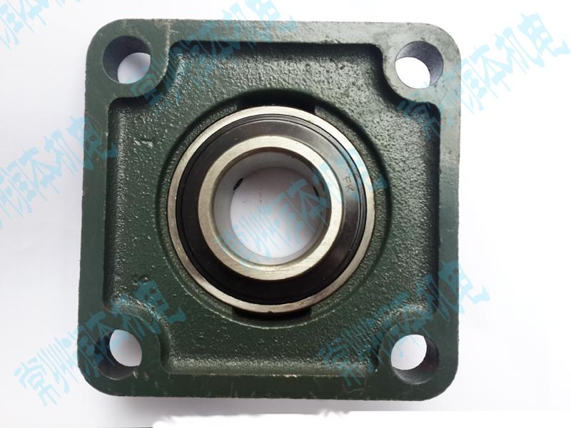 Complete set of spherical bearings with cast square seat UCF213 bearing UC213 shaft shell F213 bearing Inner diameter 65