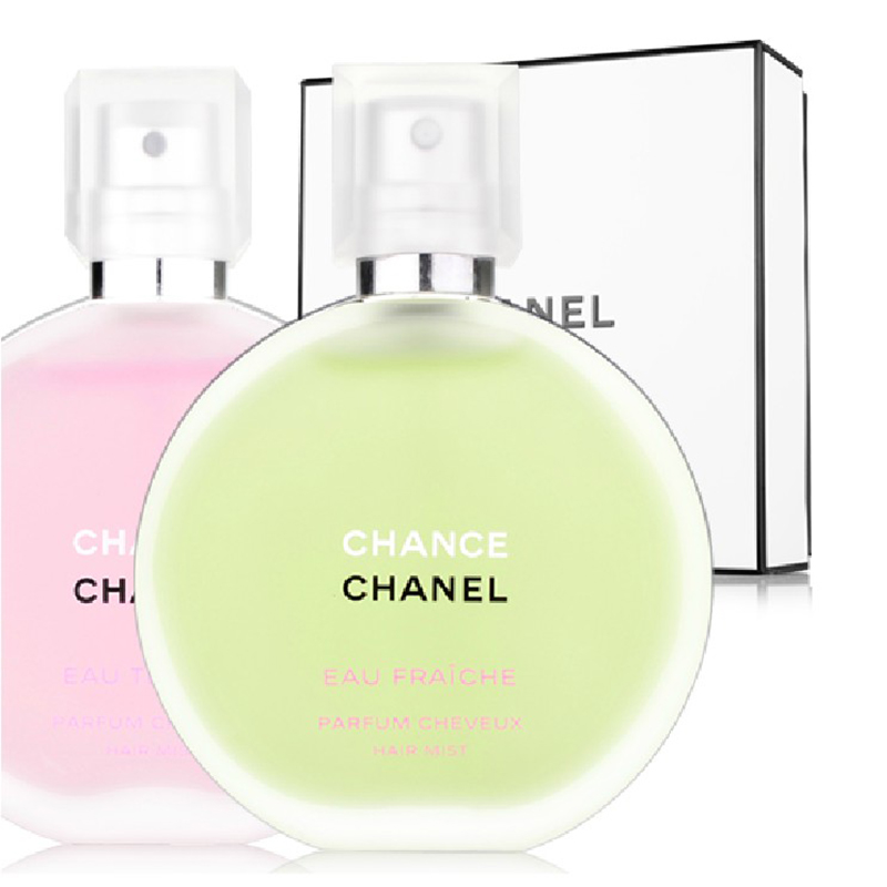 CHANEL香奈儿邂逅柔情/清新发香雾35ml 粉/黄/绿色发香雾 淡香氛