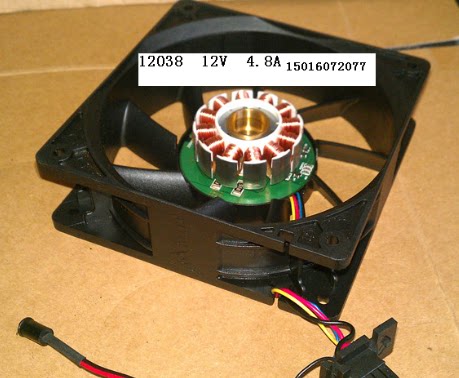 3 24A Delta PFC1212DE 12038 12V 4 8A 5 20A Brute Force Booster Fan 24V48