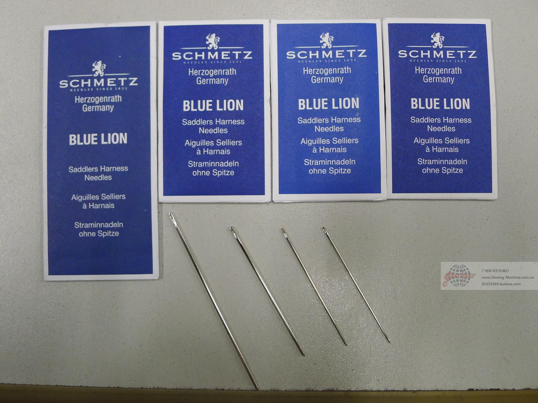 German Schmetz blue lion card leather hand-stitched hand stitch hand stitch needle pellet needle (25 roots)