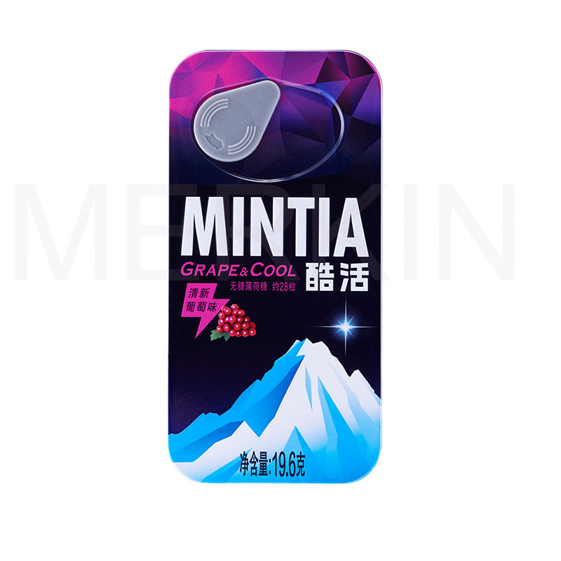 【天猫超市】康师傅MINTIA酷活糖果28粒葡萄味清新口气口香糖