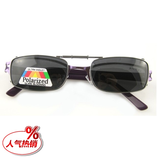 Special Offer Metal Spring Retractable Polarized Clip-On Driver's Glasses for Men and Women, Myopia Sunglasses, Hook Driving Glasses