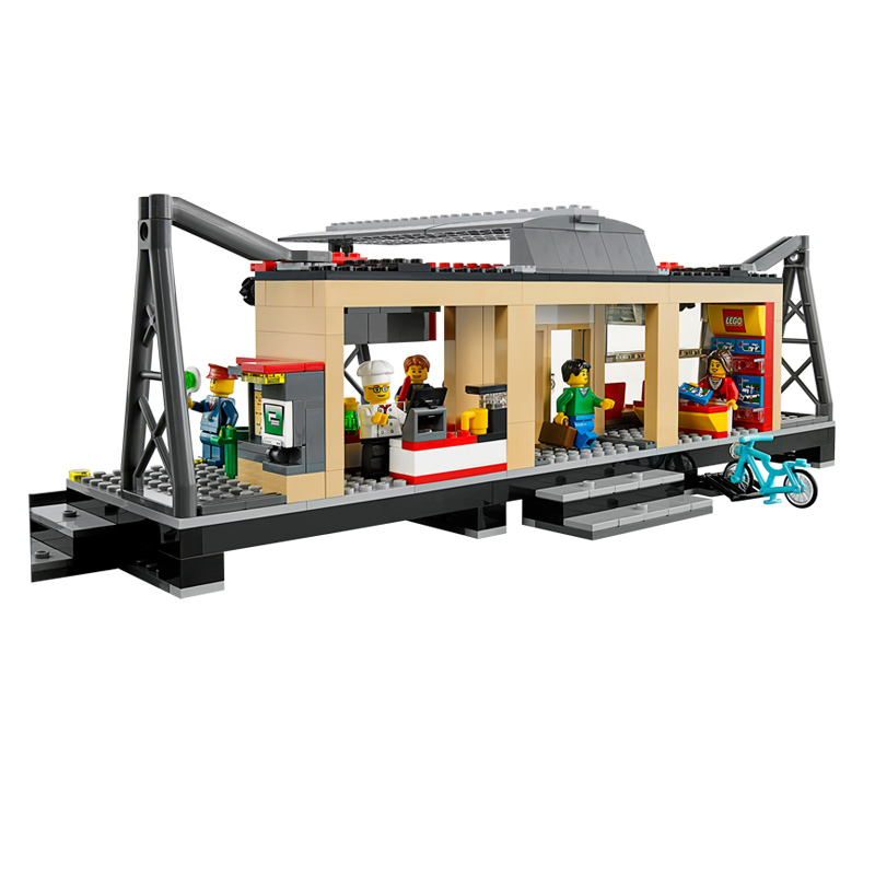 当当网百货 LEGO 乐高 City城市系列 火车站 L60050