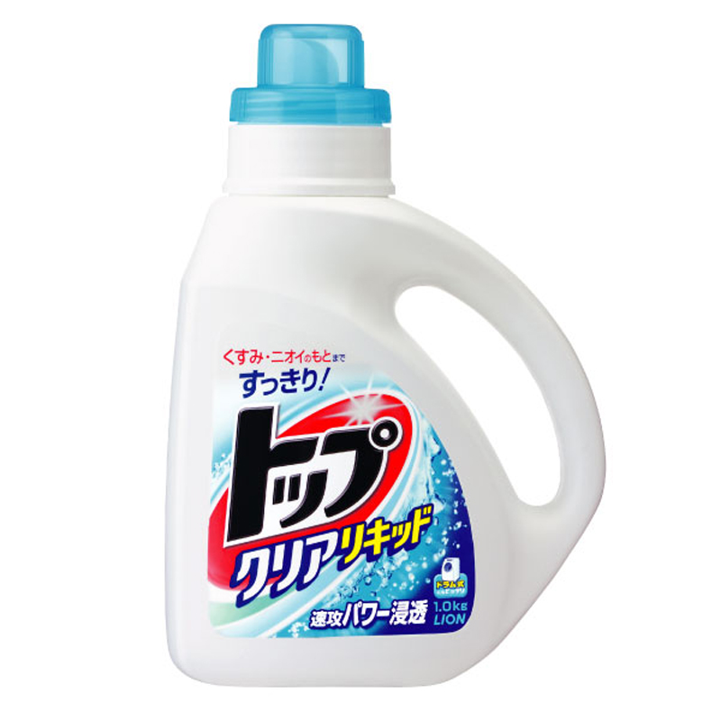 LION 狮王 【日本原装进口】狮王TOP强效洁净洗衣液1kg
