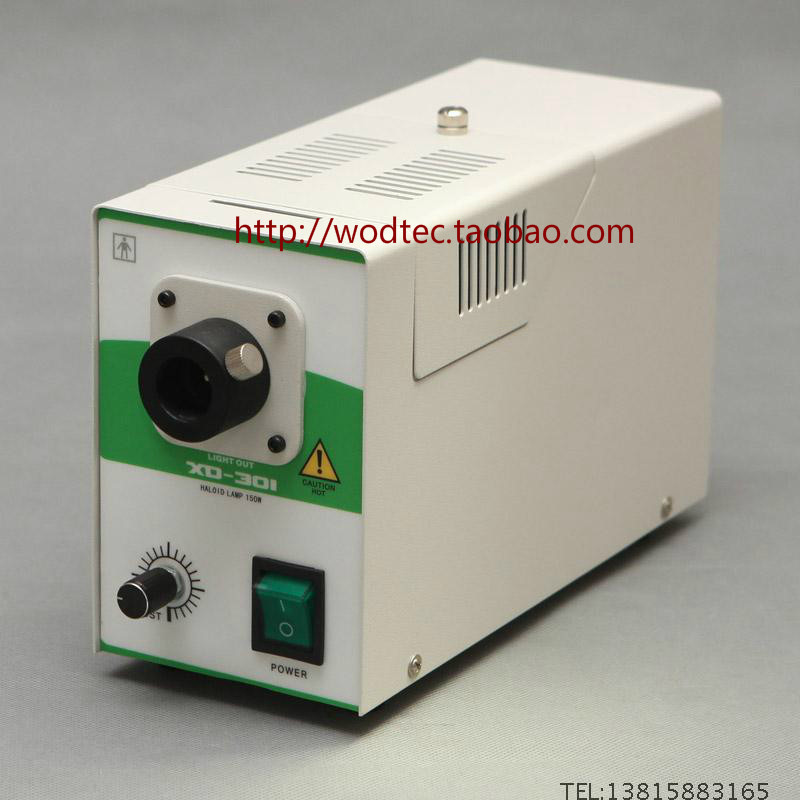 24V150W cold halogen light source XD-301 double bifurcated fiber optic microscope Oral endoscope cold light source