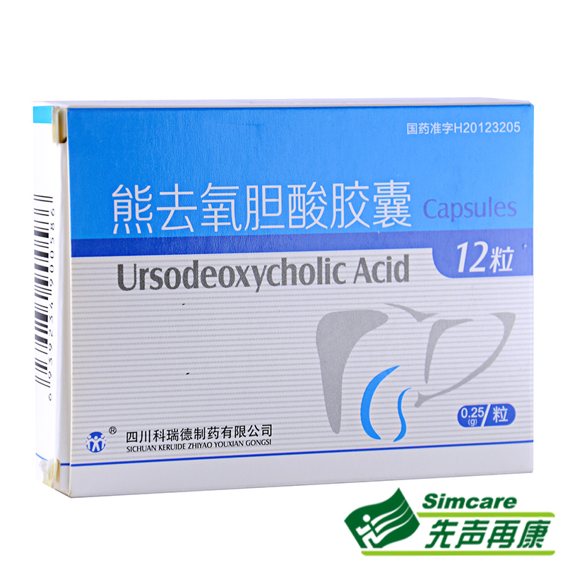 CREED/科瑞德 熊去氧胆酸胶囊 0.25g*12粒/盒