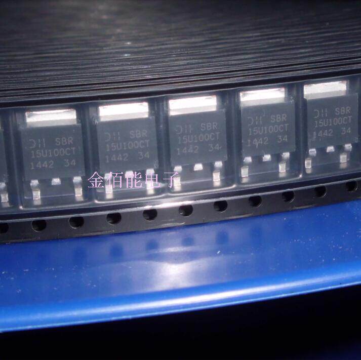 Patch Schottky diode 15U100CT SBR15U100CT L-13-F TO-252 imported original