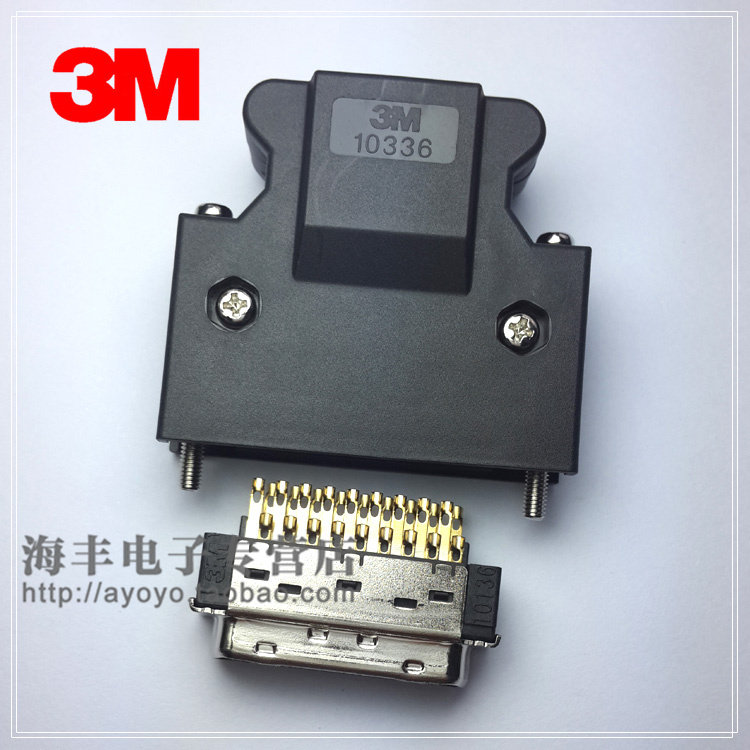 Original Loaded Gilded 3M connector 10136-3000PE 10336-52A0-008 3m connector 36P