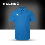 KELME Calme trẻ em thể thao polo áo sơ mi nam và nữ học sinh ngắn tay tùy chỉnh ve áo T-Shirt nhanh chóng làm khô mùa hè